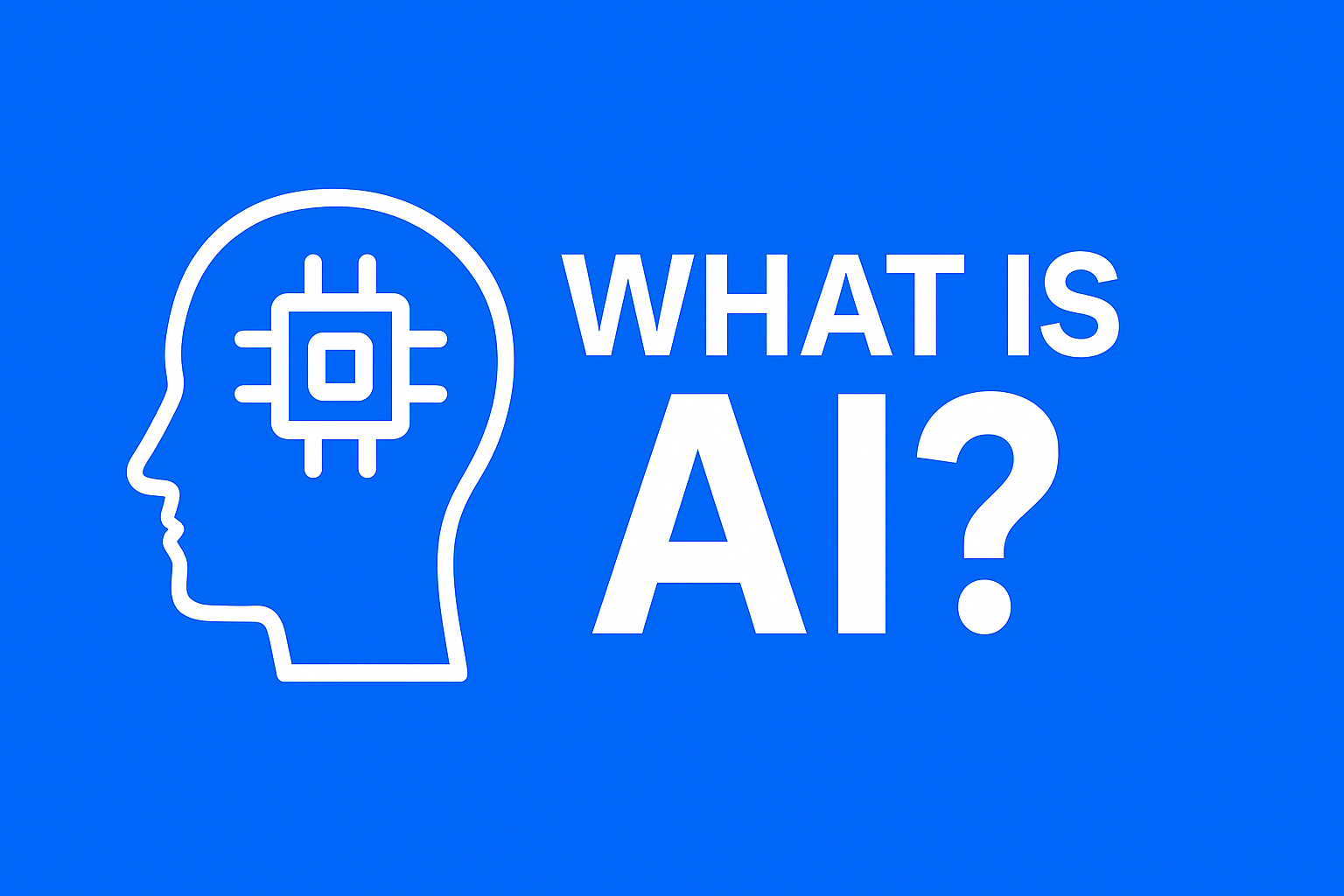What is AI?